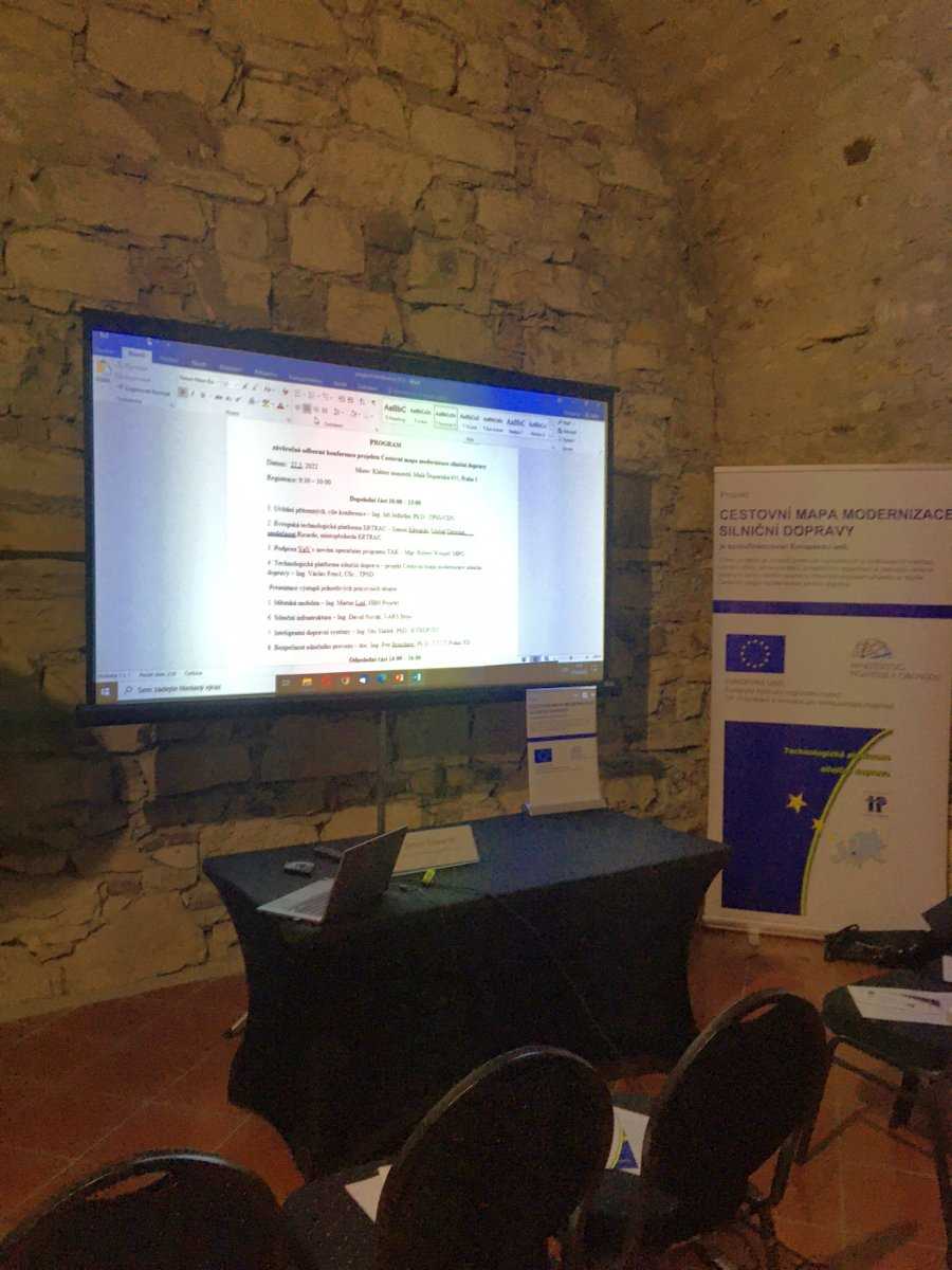 Závěrečná konference projektu Cestovní mapa modernizace silniční dopravy 01